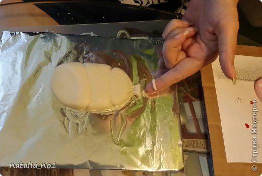 Мастер-класс Поделка изделие Лепка Кот на колбасе - Мастер класс Тесто соленое фото 12