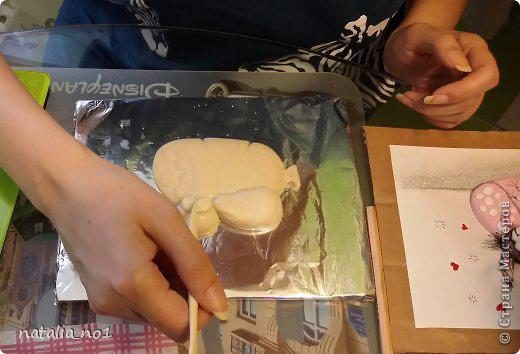 Мастер-класс Поделка изделие Лепка Кот на колбасе - Мастер класс Тесто соленое фото 25