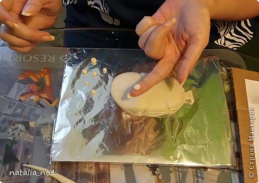 Мастер-класс Поделка изделие Лепка Кот на колбасе - Мастер класс Тесто соленое фото 16