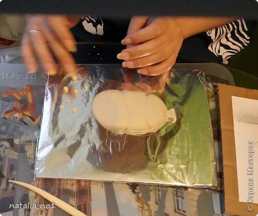 Мастер-класс Поделка изделие Лепка Кот на колбасе - Мастер класс Тесто соленое фото 14