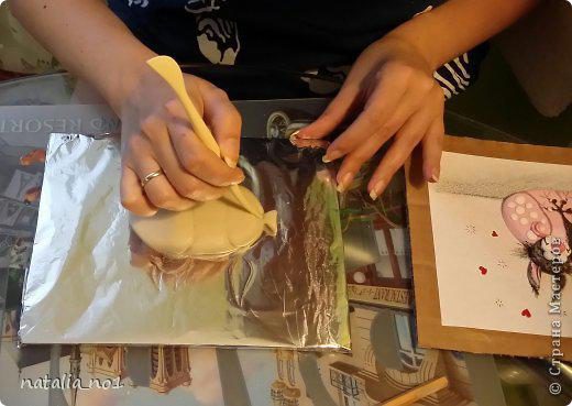 Мастер-класс Поделка изделие Лепка Кот на колбасе - Мастер класс Тесто соленое фото 11