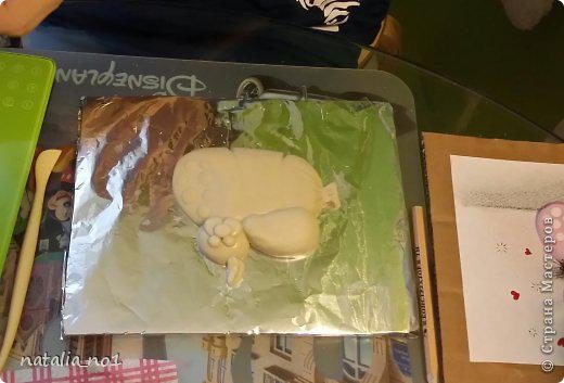 Мастер-класс Поделка изделие Лепка Кот на колбасе - Мастер класс Тесто соленое фото 29