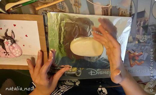 Мастер-класс Поделка изделие Лепка Кот на колбасе - Мастер класс Тесто соленое фото 6