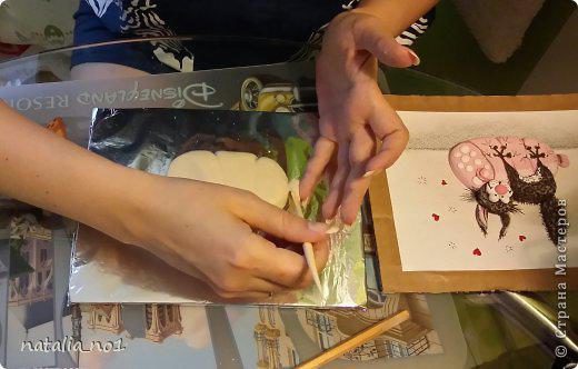 Мастер-класс Поделка изделие Лепка Кот на колбасе - Мастер класс Тесто соленое фото 10