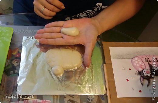 Мастер-класс Поделка изделие Лепка Кот на колбасе - Мастер класс Тесто соленое фото 21