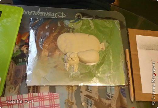 Мастер-класс Поделка изделие Лепка Кот на колбасе - Мастер класс Тесто соленое фото 30