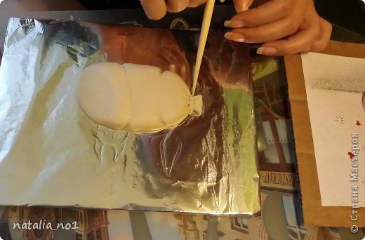 Мастер-класс Поделка изделие Лепка Кот на колбасе - Мастер класс Тесто соленое фото 13