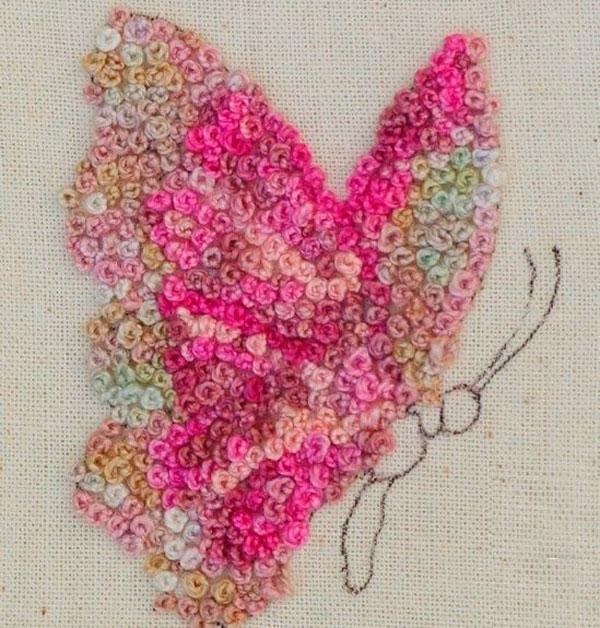 французский узелок