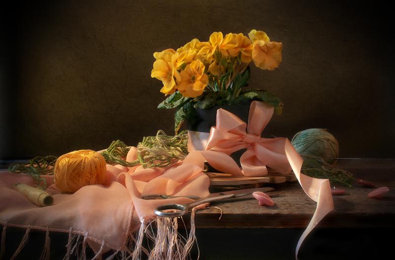 натюрморт с примулой :: Бутвина Татьяна :: fotoclub.info