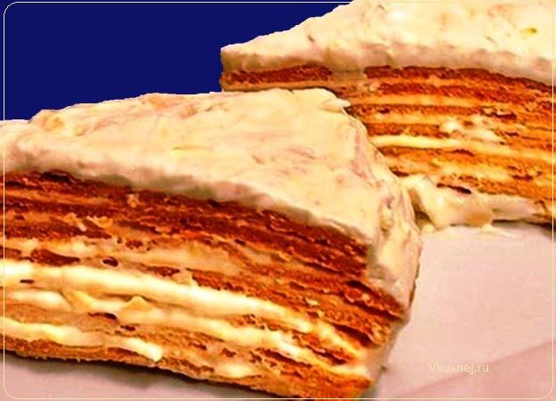 Простой и вкуснейший торт «Парижский коктейль»