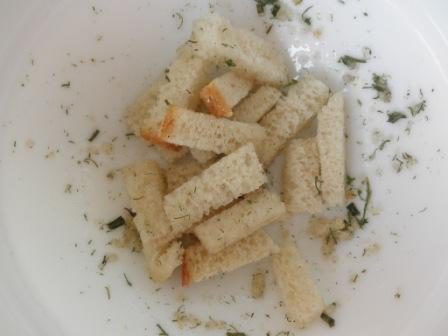 сухарики с приправами