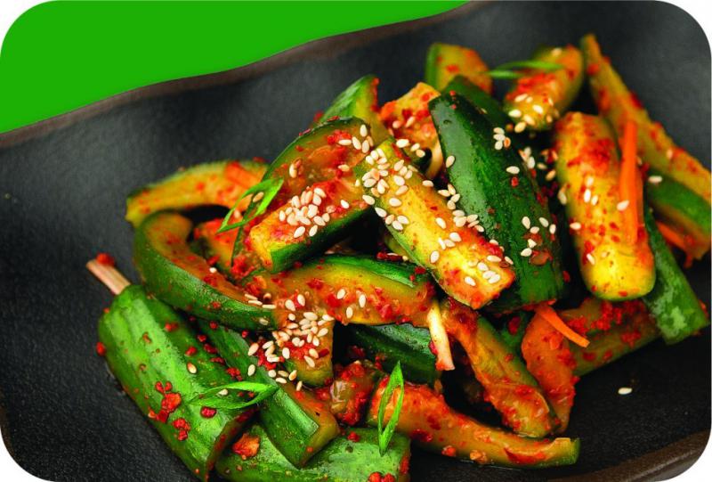 Кимчи из огурцов или огурцы по-корейски - отличная острая закуска
