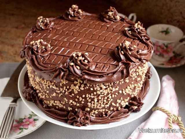 Шоколадный торт с сюрпризом