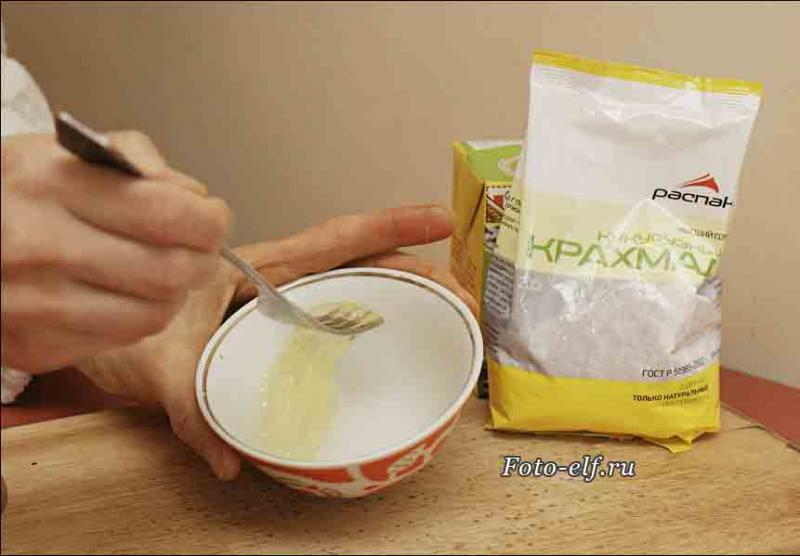 Маски для лица из крахмала