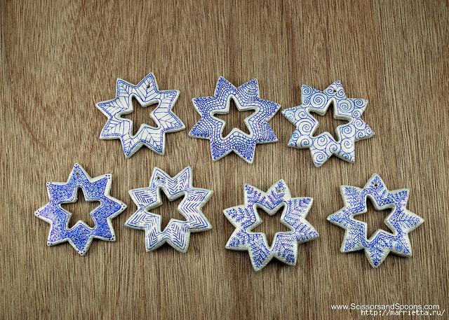 Новогодние подвески из соленого теста (3) (640x457, 383Kb)