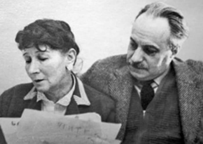 Рина Зеленая и ее муж Константин Топуридзе | Фото: kino-teatr.ru