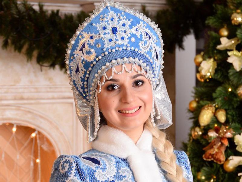 Русский костюм снегурочки