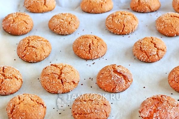 Готовое медовое печенье на скорую руку