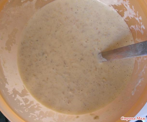 Манно-овсяные блины (  без муки)