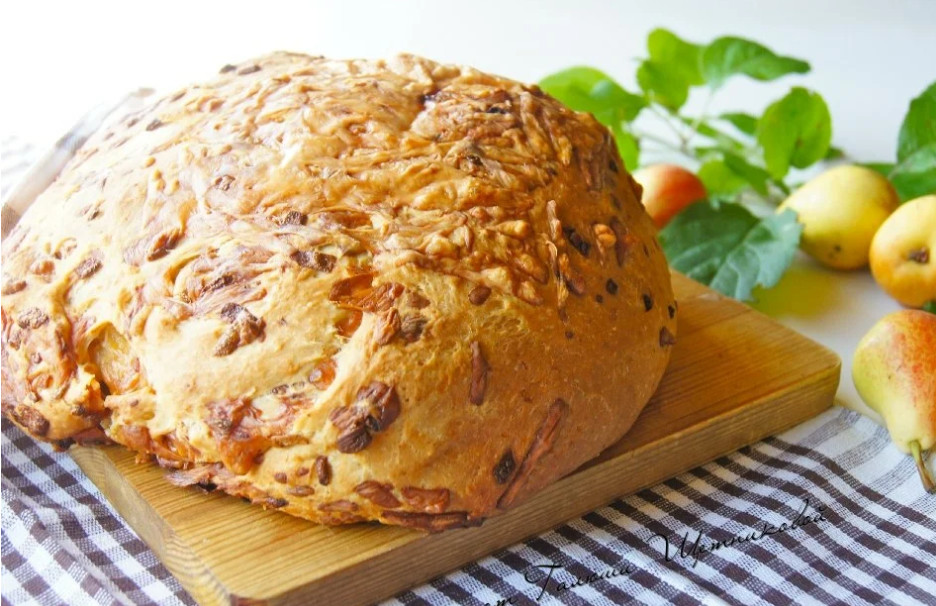 Домашний луковый хлеб с сыром - пошаговый рецепт