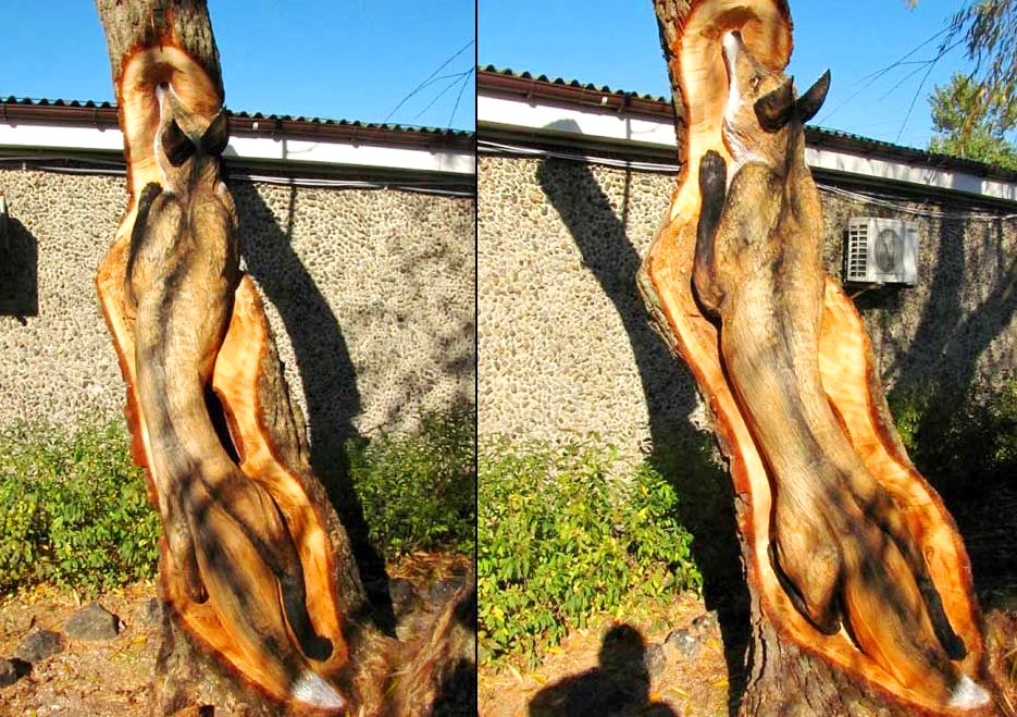 Поразительные деревянные скульптуры Николая Глеба